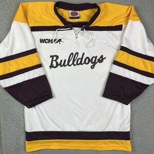 Vintage K1 UMD Minnesota Duluth Bulldogs College Hockey Jersey - Size S White